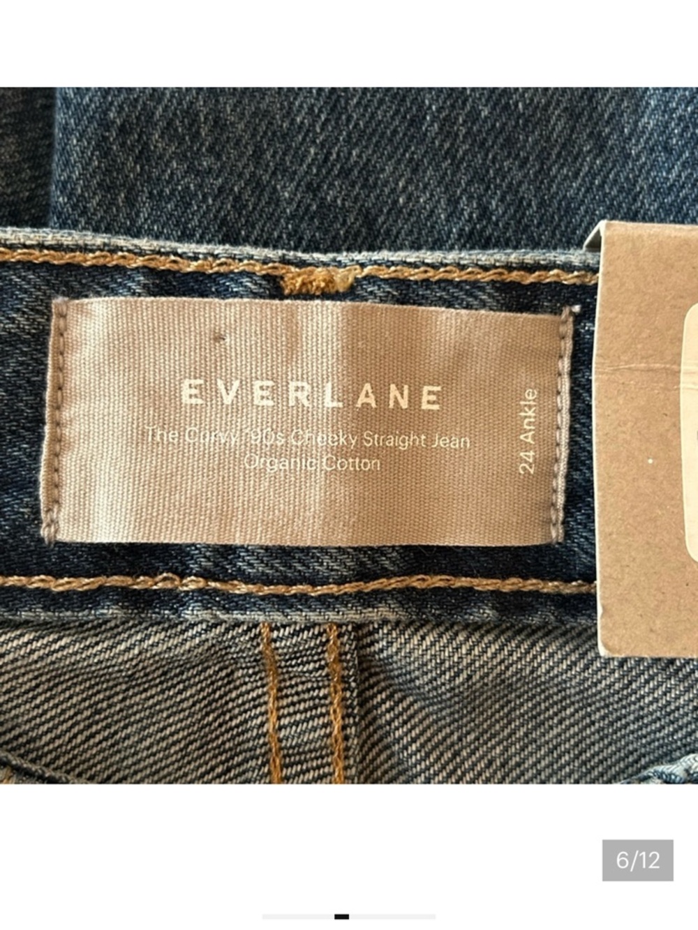 Everlane Curvy Straight-Leg Women's Jeans - Picture 5 of 6